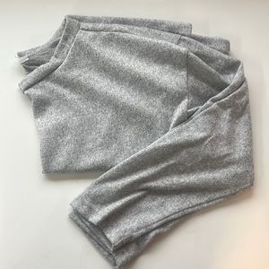 Grey Cropped Long Sleeve